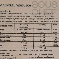 ABC+ Mackerel Fillets in Moqueca Sauce, 120g