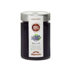 Alpenzu Blueberry Preserve 100% Fruit Jam, 350g