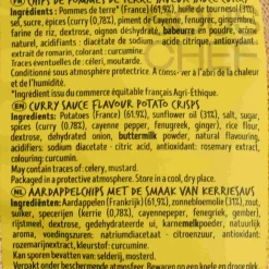Bret's Curry Crisps, 125g