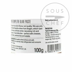 Brindisa Empeltre Black Olive Paste, 100g
