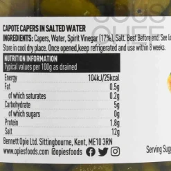 Capote Capers in Salted Water, 180g