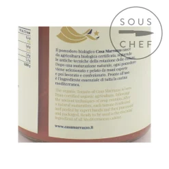 Casa Marrazzo Peeled Organic Tomatoes with Basil, 500g