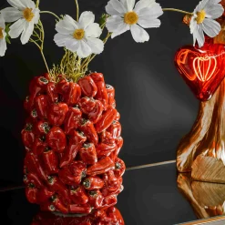 Ceramic Pepper Vase