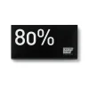 Chocolat Factory 80% Dark Chocolate Bar, 100g