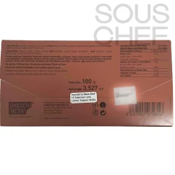 Chocolat Factory Milk Chocolate Bar, 100g