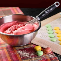 De Buyer Hemisphere Mixing Bowl with Silicone Base, 16cm