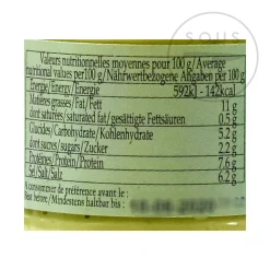 Dijon Mustard With Tarragon, 105g