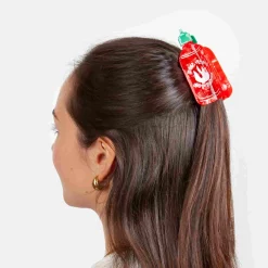 Eat My Socks Sriracha Hair Claw Clip