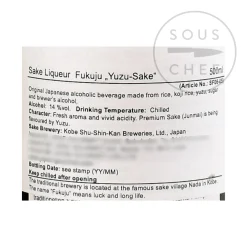 Fukuju Yuzu Sake, 500ml