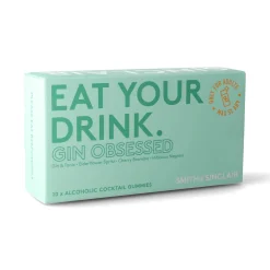 Gin Obsessed 5V Alcoholic Cocktail Jelly Sweets, 140g