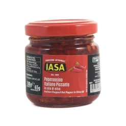 Ground Chillies in Olive Oil, 100g