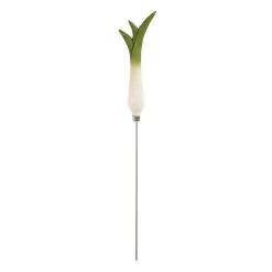 Handcarved Leek Design Cake and Vegetable Tester