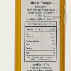 Huilerie Beaujolaise Mango Vinegar, 250ml