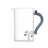 Ichendorf Milano Grey Tail Cat Pitcher, 1.5 Litre