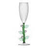Ichendorf Milano Pink Flower Optical Champagne Flute, 160ml