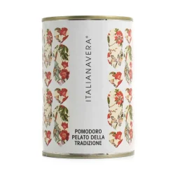 Italianavera Traditional Peeled Tomatoes in Botanical Tin, 400g