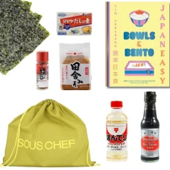 Japan Easy Bowls & Bento Cookbook & Ingredients Set