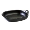 La Chamba Black Clay Gratin Dish