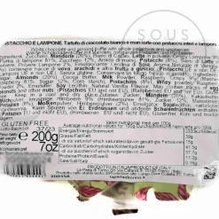 La Perla di Torino Pistachio & Raspberry Truffles, 200g