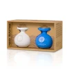 Ladolea Set of 2 Organic Greek Extra Virgin Olive Oil & Sweet Vinegar, 80ml