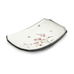 Maple Leaf Sushi Plate, 22 x 15cm