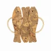 Marbled Cork Three Fish Trivet, 14cm