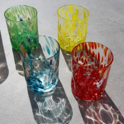 Murano Glass Tumbler, Yellow