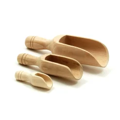 Natural Beechwood Scoop