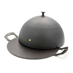 Netherton Foundry Spun Iron Baking Cloche with Baking Plate