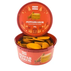 Nyakers Ginger Snaps In Plastic Tub, 300g