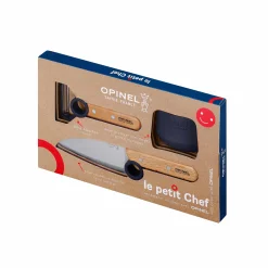 Opinel Blue Le Petit Chef 3 Piece Children's Knife Set