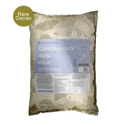 Original Beans 42% Esmeraldas Milk Couverture Chocolate, 2kg