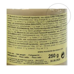 Pommery Extra Strong Mustard, 250g