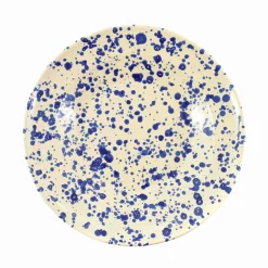 Puglia Blue Splatter Pasta Bowl, 29cm