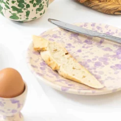 Puglia Lilac Splatter Dinner Plate, 27cm