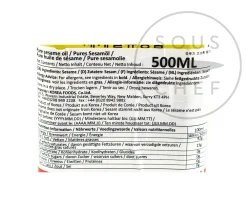 Pure Korean Sesame Oil, 500ml
