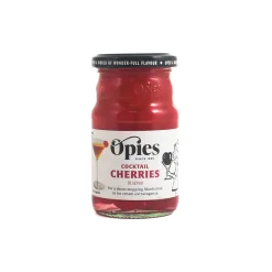 Red Maraschino Cocktail Cherries with Stem, 225g