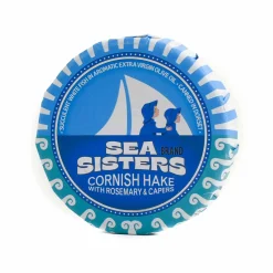 Sea Sisters Tinned Cornish Hake With Rosemary & Capers, 110g