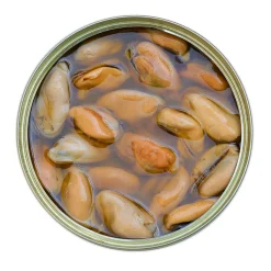 Sea Sisters Tinned Mussels With Chilli & Garlic Oil 110g