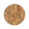 Set of 4 Marbled Cork Round Placemats, 30cm