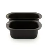 Set of 2 Netherton Foundry Spun Iron Loaf Tins