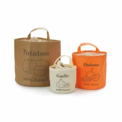 Set of 3 Vegetable Storage Bags