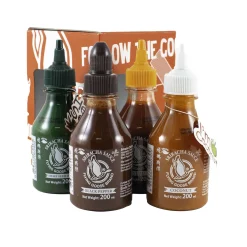Sous Chef x Flying Goose Sriracha Box Set, 4 x 200ml