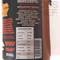 Thiccc Sauce Honey Butter Louisiana Sauce, 150ml