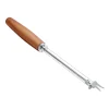 Triangle Wire Cheese Slicer with Plum Wood Handle