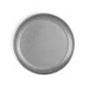 Vintage Style Stainless Steel Dinner Plate, 26cm
