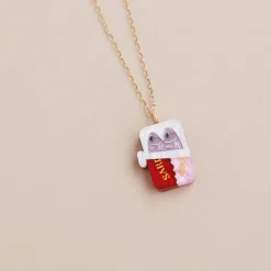 Wolf & Moon Tin of Sardines Necklace