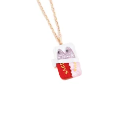 Wolf & Moon Tin of Sardines Necklace
