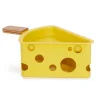 Yellow Cheese Wedge Raclette Set